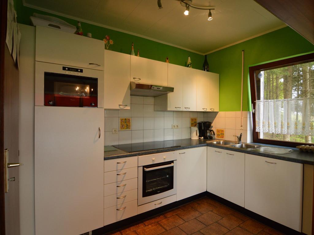 Modish Holiday Home In Waimes With Sauna Exteriör bild